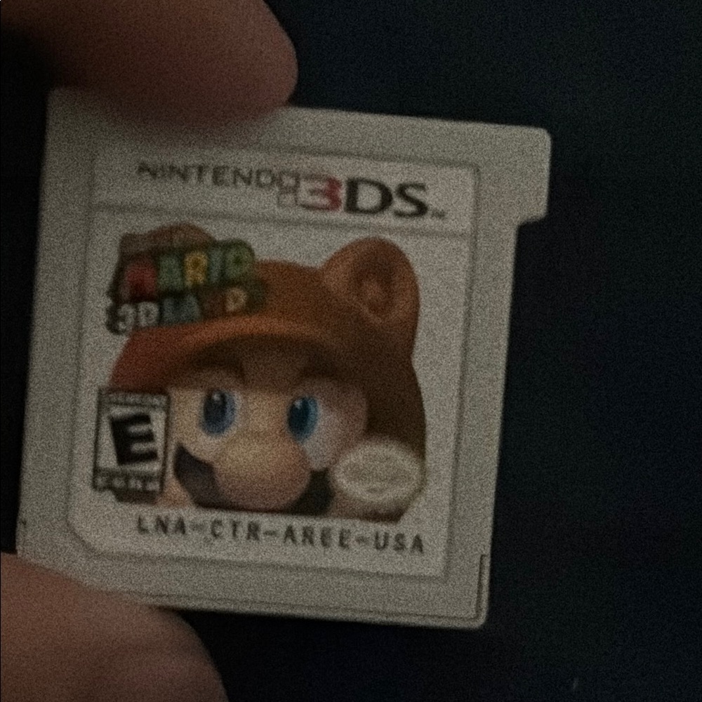 Nintendo White 3DS Game Cartridge